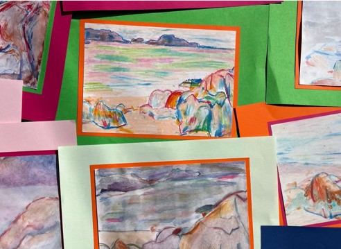 examples of young person's art