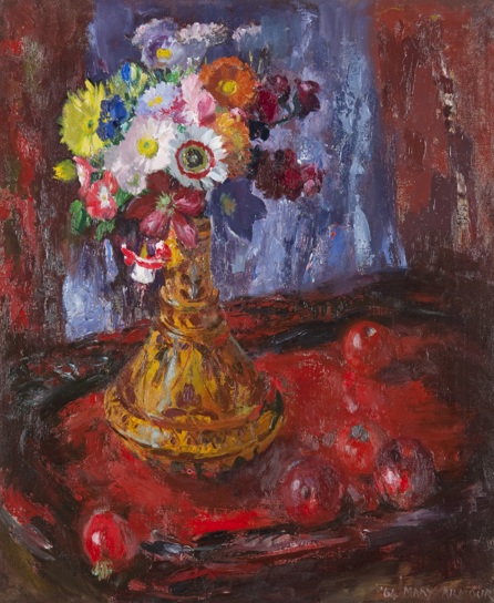 Mary Armour Moroccan jar painting